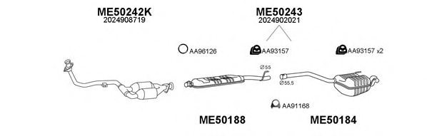 VENEPORTE 500069 Exhaust System